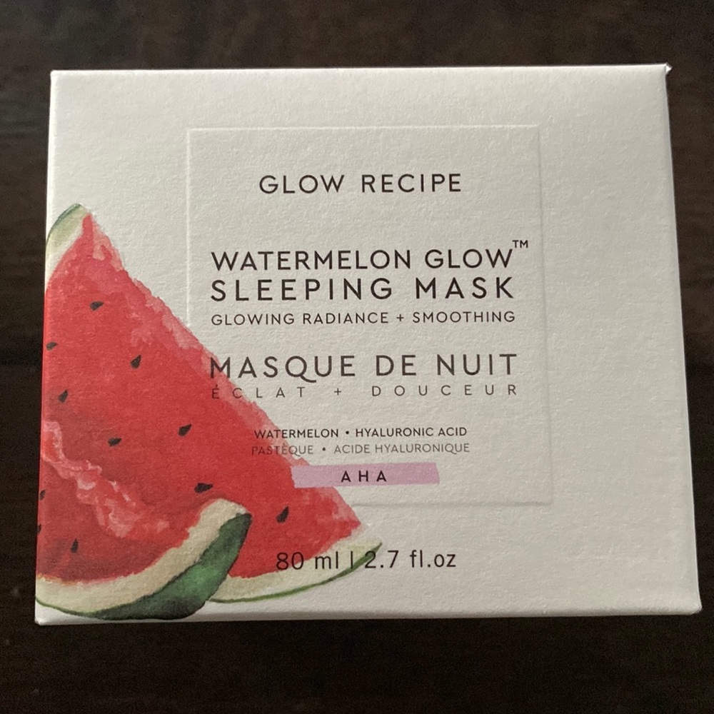 Glow Recipe watermelon glow AHA night treatment